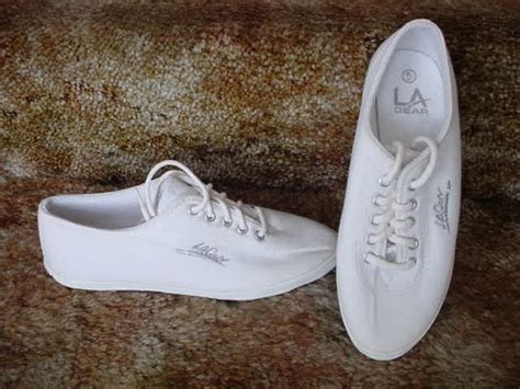 Vintage 80s La Gear White Tennis Shoes 5