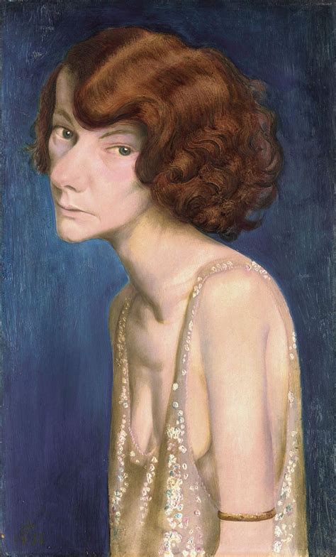 Otto Dix Red Haired Woman Female Portrait 1931 R Museum