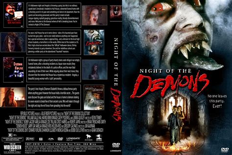 Night Of The Deamons Collection Movie Dvd Custom Covers Night Of