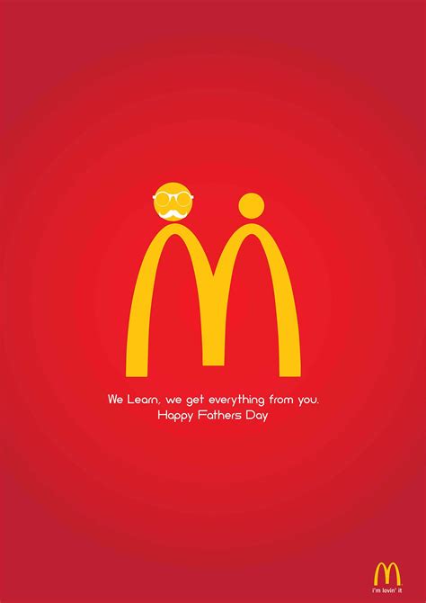 Mobile App Design Typography Poster Ad Design Mcdonalds Graphic