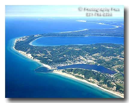1299 pilgrim highway frankfort us , michigan 49635. A high view of Frankfort to the north showing all of ...