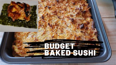 Budget Baked Sushi Pinoy Version Youtube