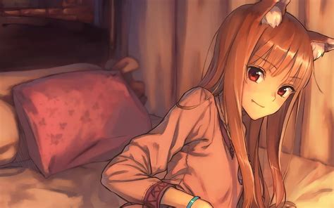 Spice And Wolf Holo Anime Spice Holo Wolf Wolves Hd Wallpaper Peakpx
