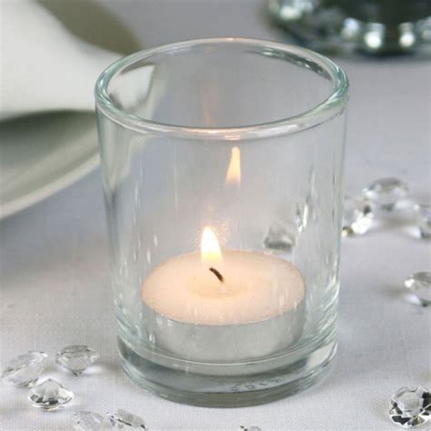 Bulk Buy Glass Votive Tea Light Candle Holder Wedding Decoration Stlyes And Colour Ebay