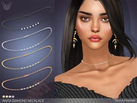 Anita Diamond Necklace The Sims 4 Catalog