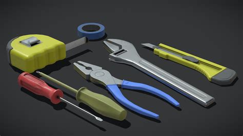 Tools Pack. Free - Download Free 3D model by FelikinRuslan ...