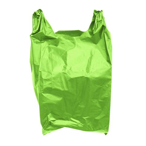 Plastic Bag Green Transparent Png Stickpng