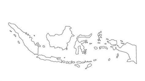 Detail Gambar Peta Indonesia Sketsa Koleksi Nomer