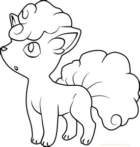 It depends on the game where you want to use a vulpix at. Supercoloring Vulpix - Coloring page vulpix in the alola region ice type pokemon get pages no 37.