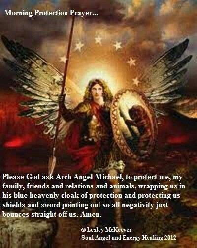 Arch Angel Michael Is The Angel Who Protects Me Share Whos Yours