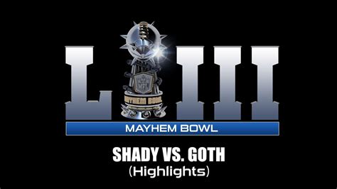 Mutant Football League Mayhem Bowl 2019 Highlights Youtube