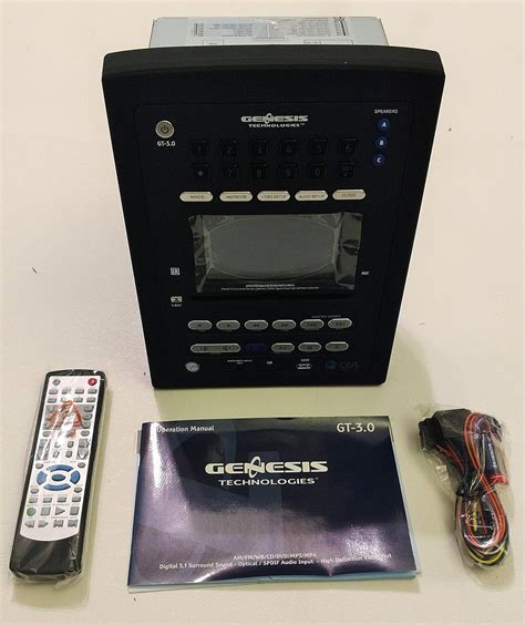 Genesis Gt 30 Cd Dvd Usb Mp3 Bluetooth Am Fm Radio Stereo Rv Camper