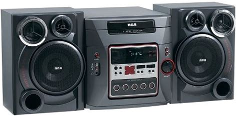 Rca Rs Shelf System Watt With Disc Cd Charger Cassette