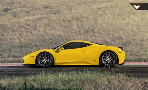 Vorsteiner Updates Yellow Ferrari 458 — Gallery