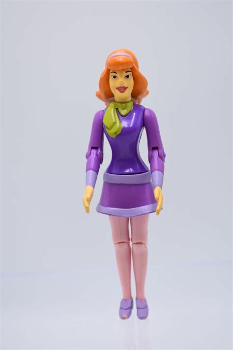 Vintage Hanna Barbera Scooby Doo Daphne Blake Articulated Figure Toy 2001 Etsy