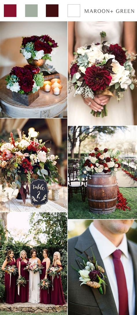 Top 10 Fall Wedding Color Schemes Perfect For Autumn Cfc
