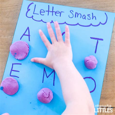 7 Hands On Ways To Practice Letter Recognition Engaging Littles