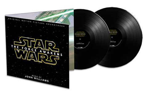 Lp Star Wars The Force Awakens Soundtrack With 3d Hologram