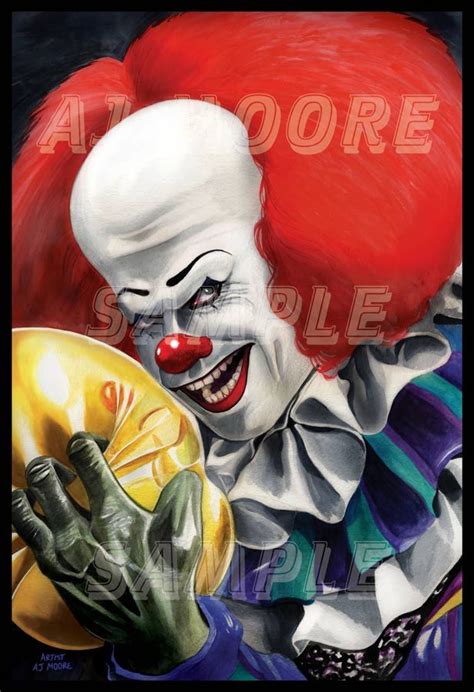 Pennywise The Clown From Stephen Kings It Portrayed By Tim Curry