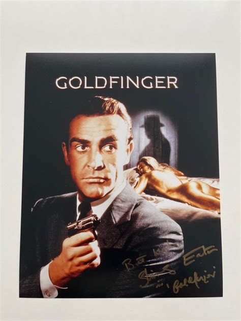 James Bond 007 Goldfinger Autografo Foto Shirley Eaton Catawiki
