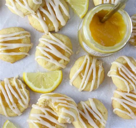 Lemon Thumbprint Cookies Boston Girl Bakes