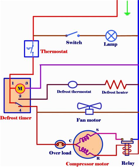 Refrigerator Compressor Relay Wiring Diagrams