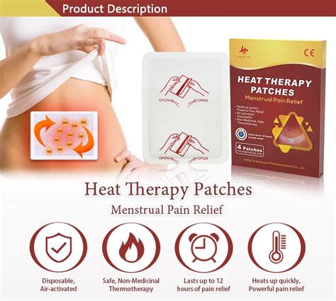 Hours Warmer Pad Women Menstrual Cramp Pain Relief Heat Therapy Patches Buy Menstrual Pain