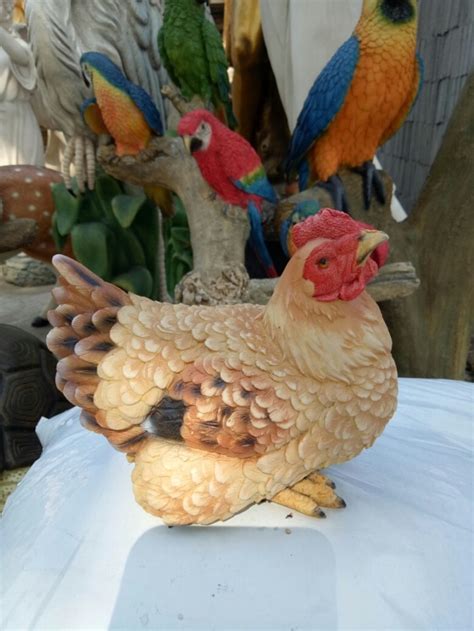15 jenis ayam hias terlengkap beserta foto gambar. Jual Patung Ayam Betina Mini Kota Tangerang Selatan ...
