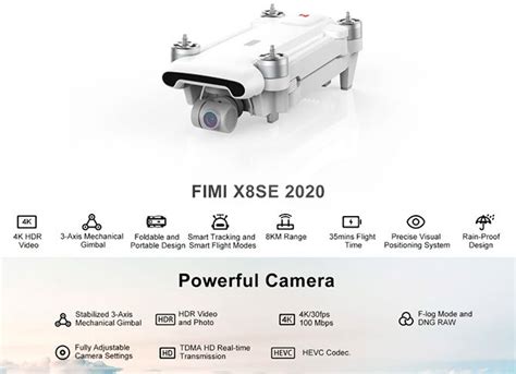 I updated to flight control ver 1022 b. PROMOO: FIMI X8 SE (2020) Drone - 4K, 35 min flight, GPS ...