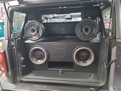 Subwoofer And Amp Install In Bando System Outerbanksluxsasqbando4dr