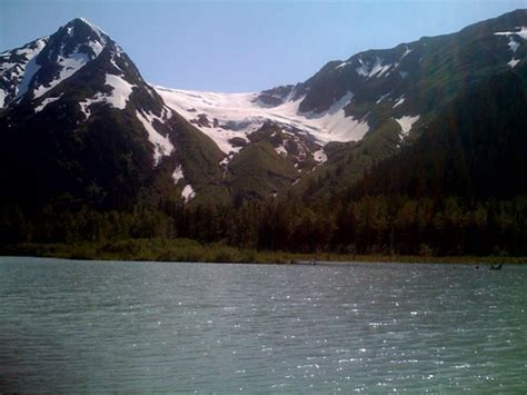 Explorer Glacier Near Whittier Alaska On The Way To Whitt Flickr