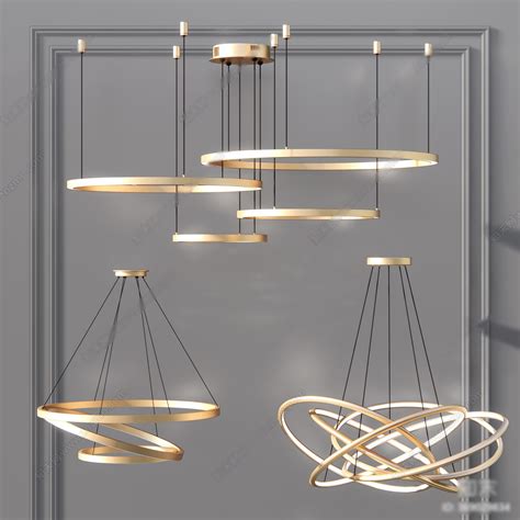 4571 Ceiling Lights Collection Sketchup Model By Cuong Covua 2