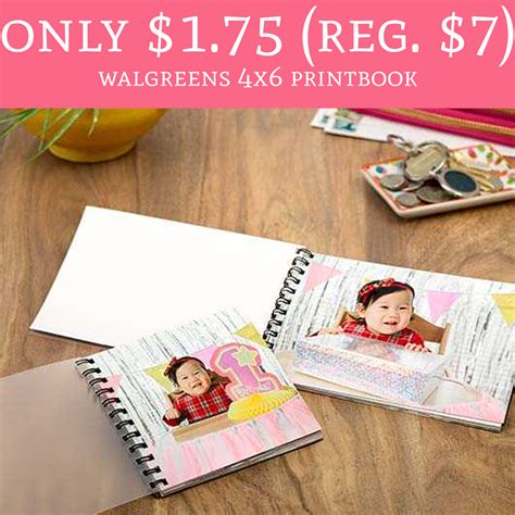 Only $1.75 (Regular $7) Walgreens 4x6 Printbook - Deal Hunting Babe