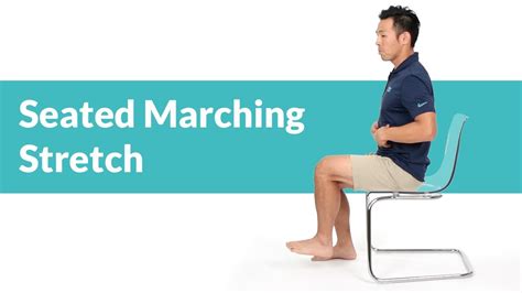 Seated Marching Stretch For Lower Back Pain Youtube