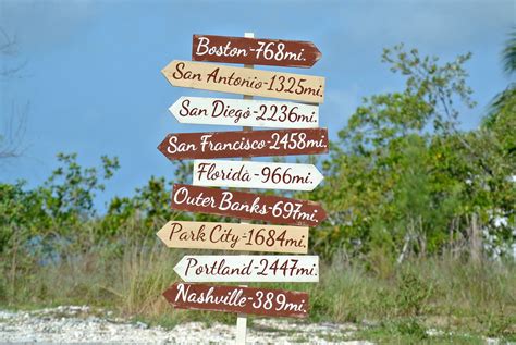 Rustic Directional Destination Wood Sign T For Parents Friends And