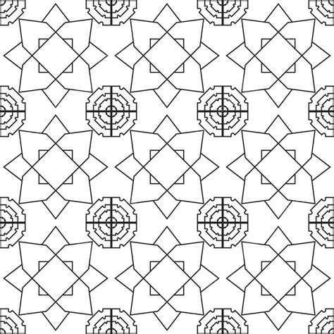 Gambar Pola Bunga Geometris Png Bunga Pola Abstrak Pola Png Dan