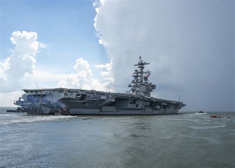 George Hw Bush Carrier Strike Group Deploys Commander Us 2nd