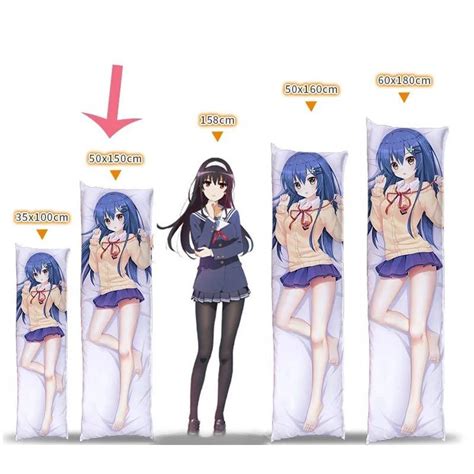 Anime Dakimakura Hololive En Houshou Marine Hugging Body Pillow Case