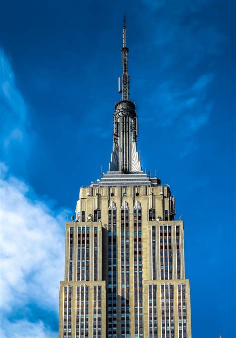 Empire State Building Das Berühmte Wahrzeichen New Yorks