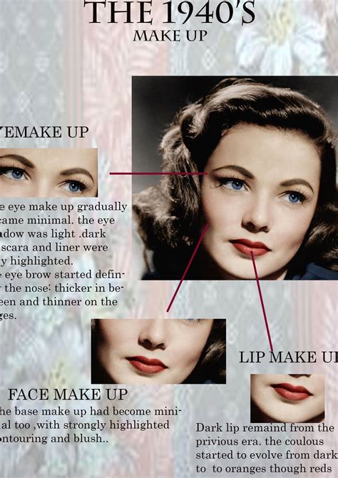 1940s inspired makeup tutorial