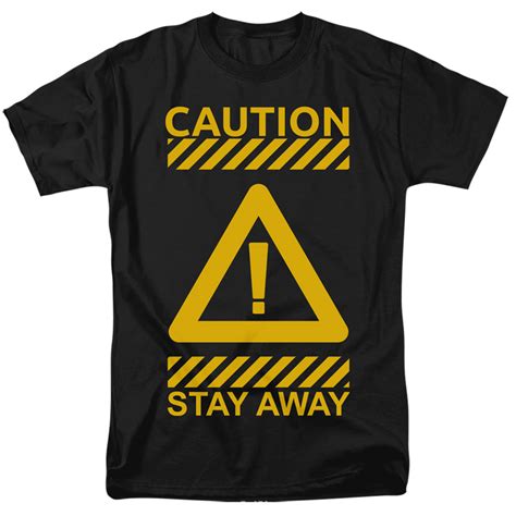 caution stay away social distancing t shirt