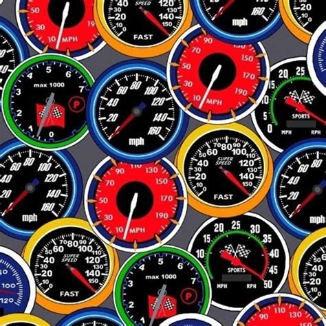 Search through the results in other automotive services advertised in morningside on junk mail. Fast Track Racing Speedometers Odometers Speed Race Grey Cotton Fabric | Car fabric, Fabric ...
