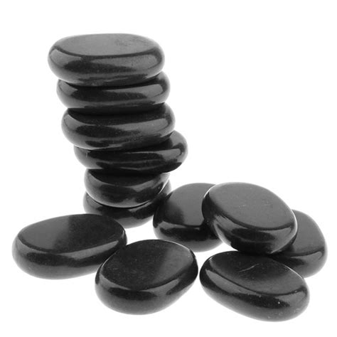 Firm N Fold Medium Basalt Massage Stone 12pk National Salon Supplies