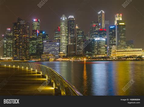 Skyline Singapore Image And Photo Free Trial Bigstock