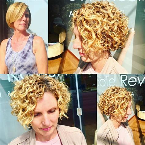 Spiral Perm Short Hair Short Permed Hair Permed Hairstyles