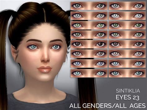 Sintikliasims Sintiklia Eyes 23 Sims 4 Cc Eyes Sims 4 Cc Makeup