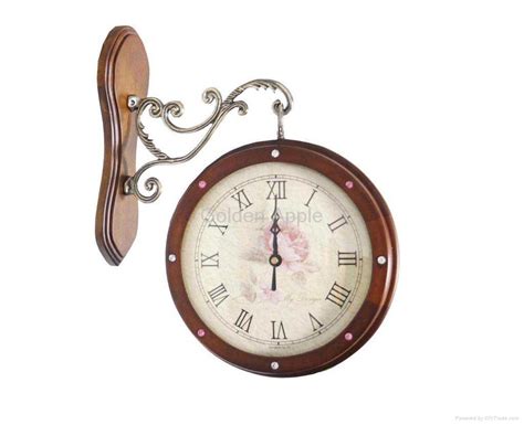 Antique Wooden Atomic Wall Clocks Clock Wall Clock Wall Clock Simple