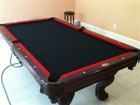 The average cost to refelt a pool table is $366 depending on the table's size and the quality of the fabric. Pool Table Refelting Cost | Decorations I Can Make