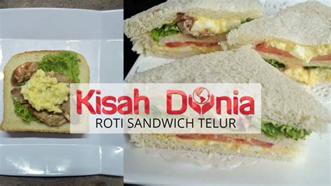 Resep kaserol nasi ayam, ide sarapan mewah ala kafe. Resepi Sandwich Telur Paling Sedap & Sangat Mudah ...