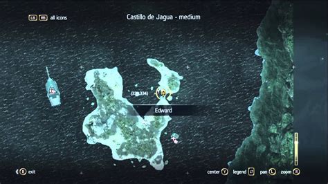 Assassin S Creed Black Flag Treasure Map Location Youtube
